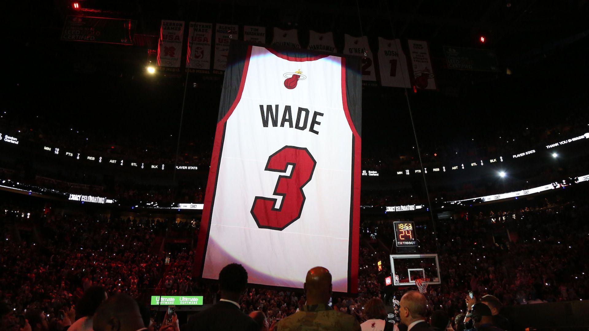 1920x1080 Wade expresses his gratitude at jersey retirement ceremony