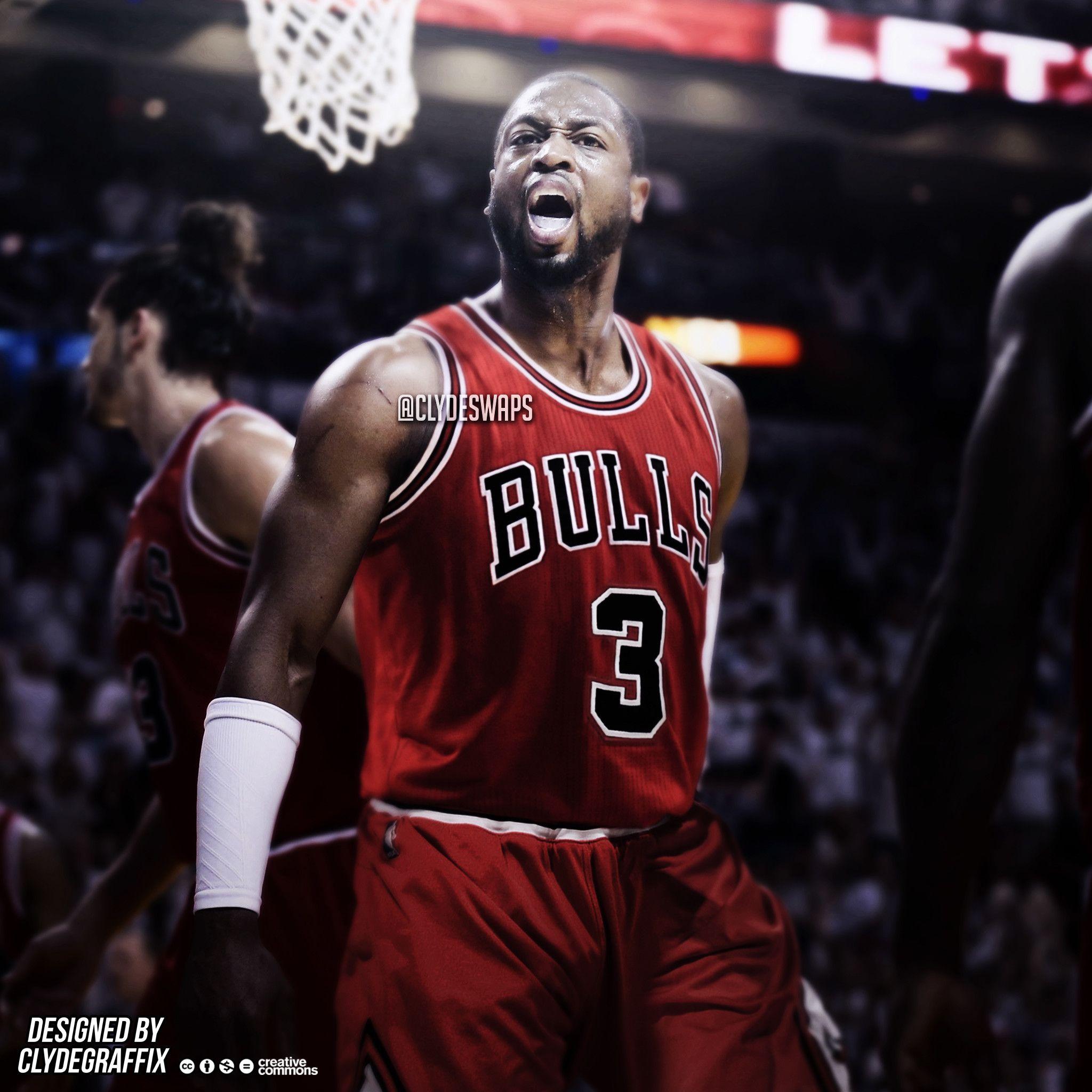2048x2048 Dwyane Wade 2018 Wallpaper