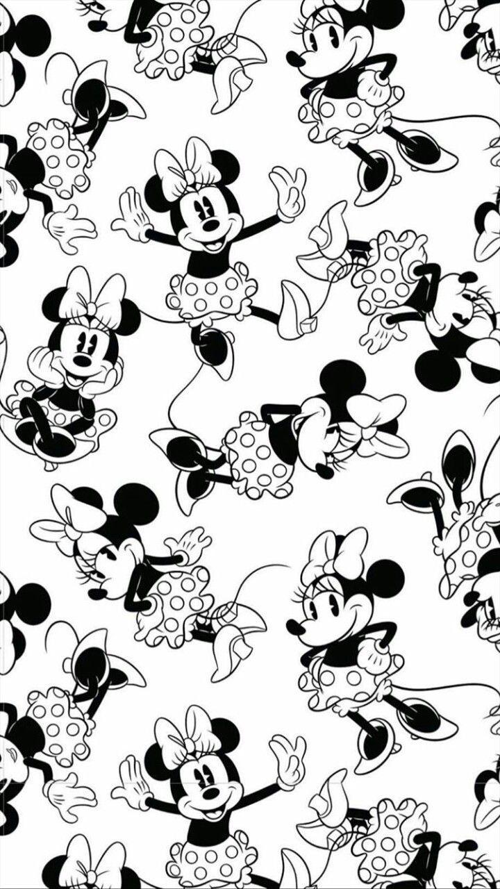 720x1280 Minnie Mouse black & white wallpaper. Mickey mouse wallpaper, Mickey mouse wallpaper iphone, Snoopy wallpaper