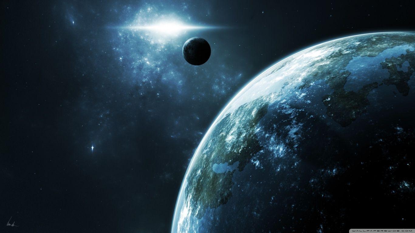 1366x768 Supernova Space 4k Wallpaper