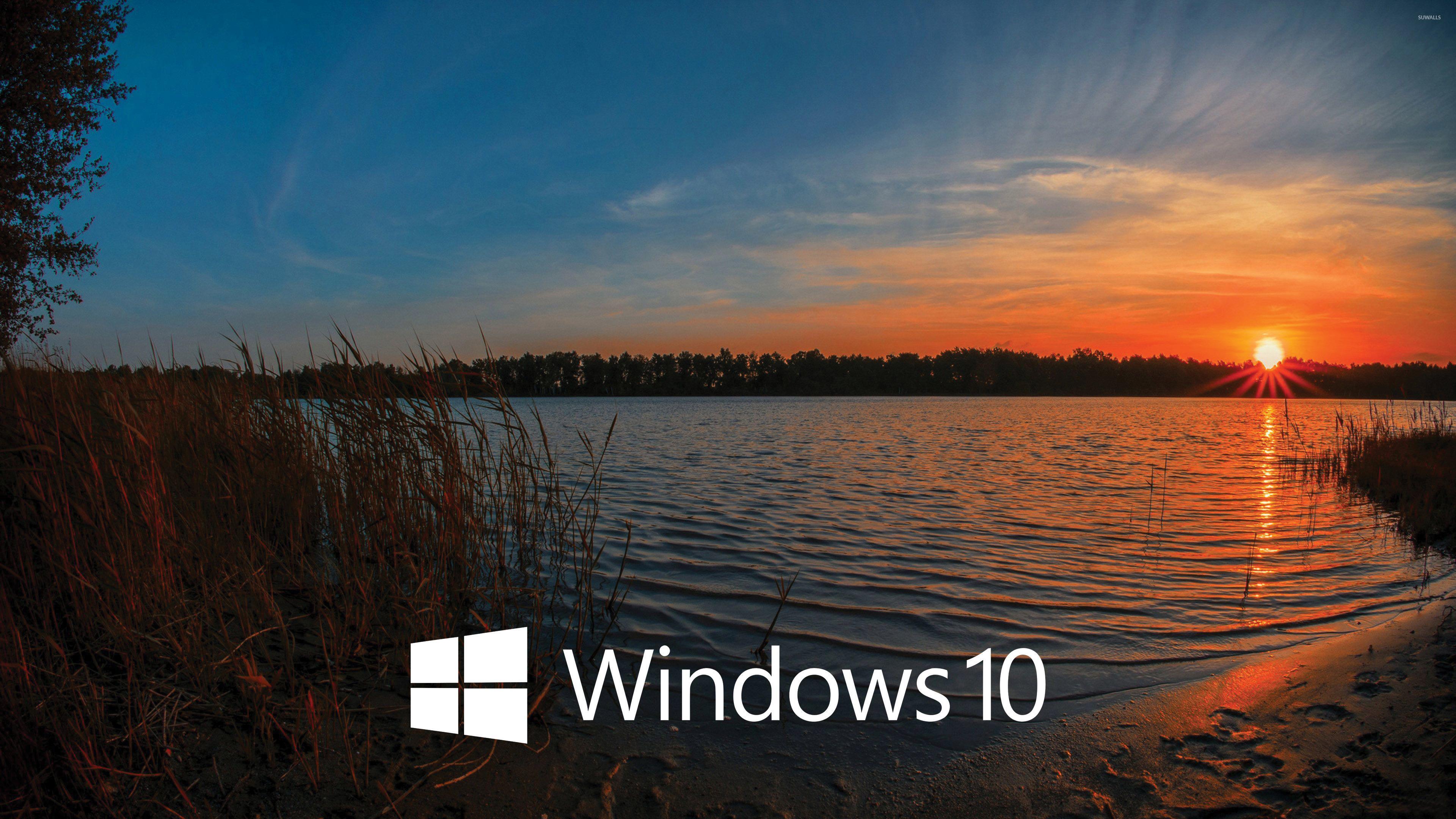 Sunset Windows 10 Wallpaper Hd 1920x1080 Sunrise Landscape Wallpaper
