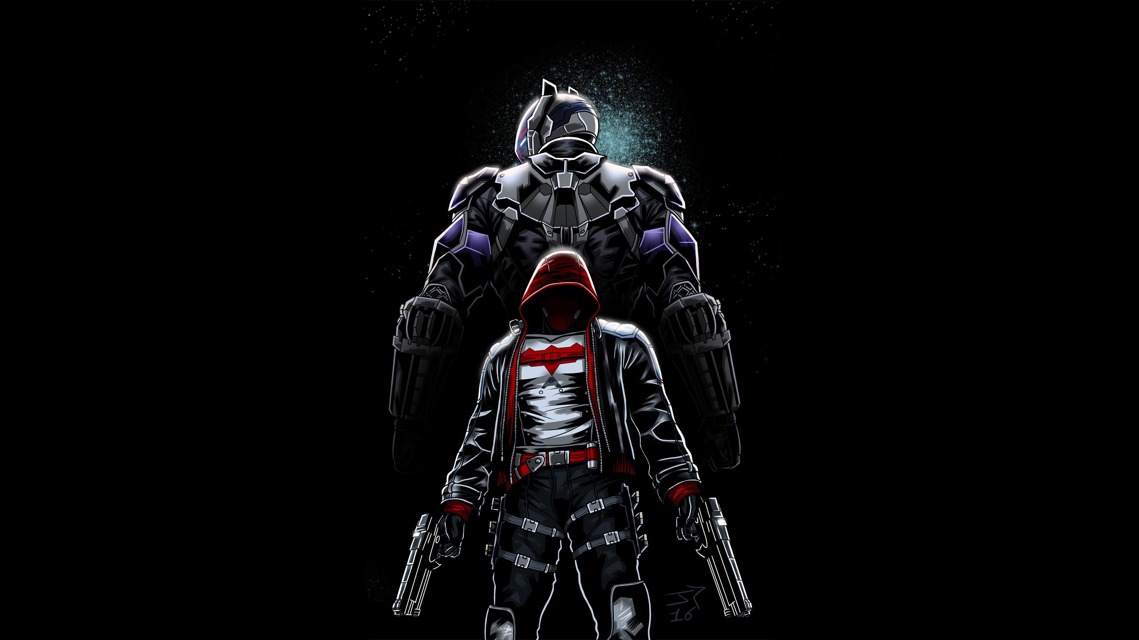 3840x2160 Red Hood Arkham Knight, HD Superheroes, 4k Wallpaper, Image, Background, Photo and Picture