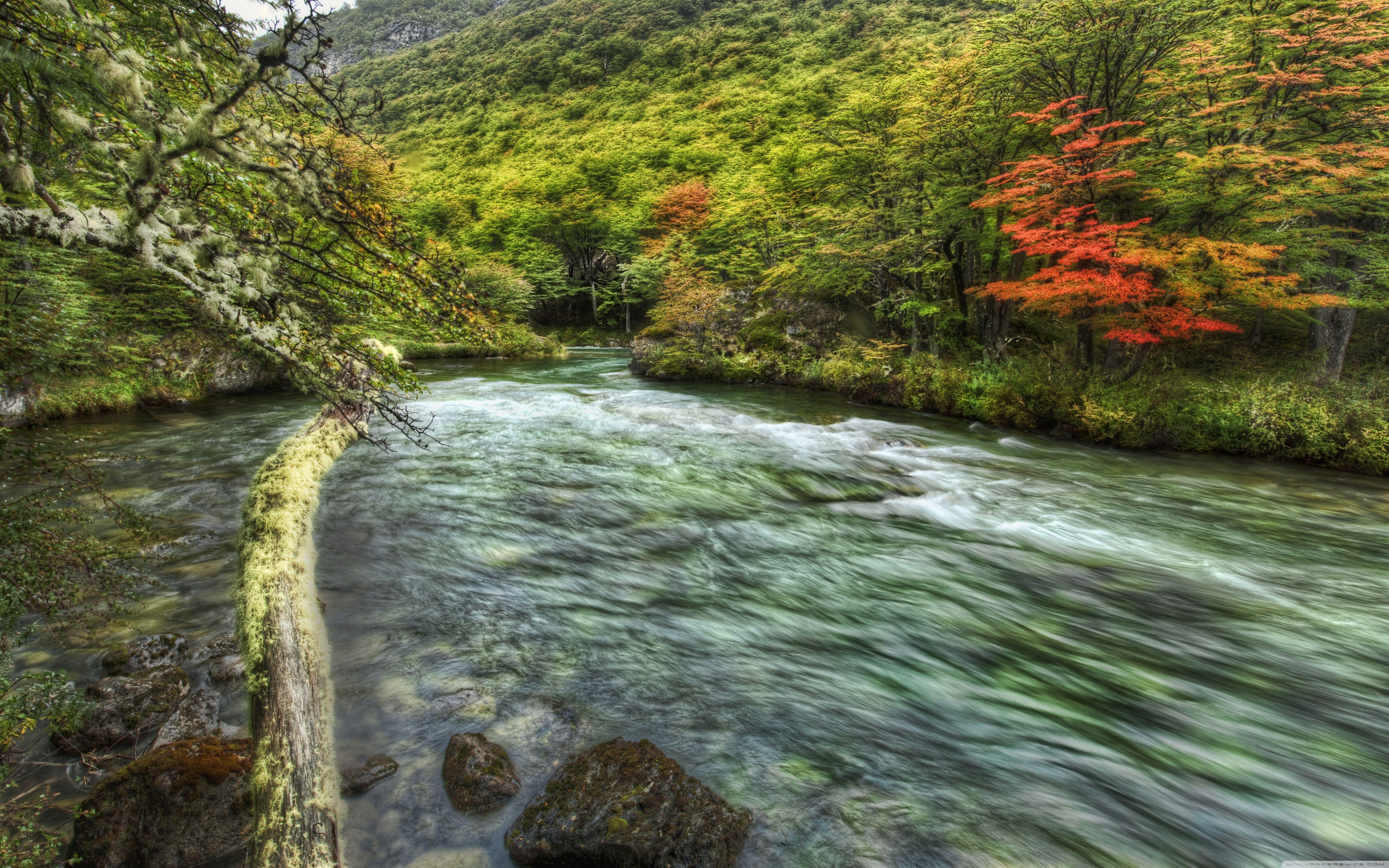 5120x3200 Fast Flowing River Ultra HD Desktop Background Wallpaper for 4K UHD TV : Multi Display, Dual Monitor : Tablet