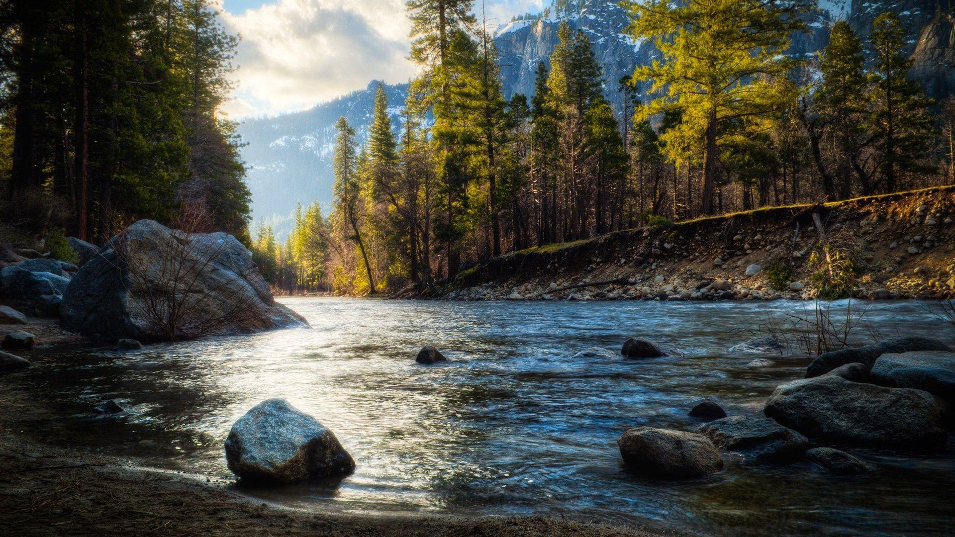 1920x1080 landscapes, rivers wallpaper