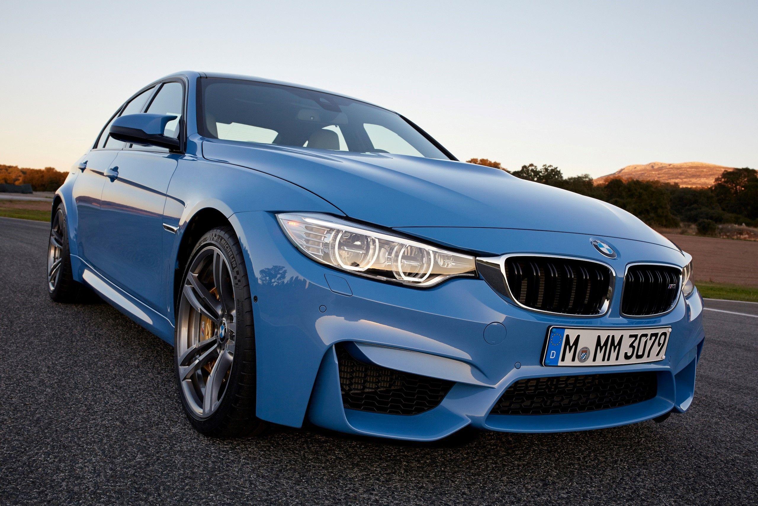 2560x1707 New Blue BMW M3 High Racing Car Wallpaper