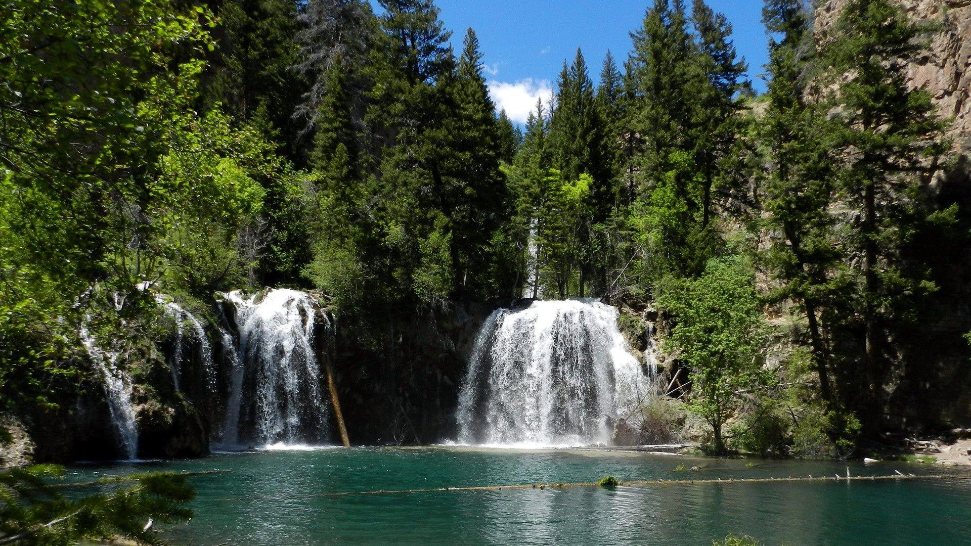 1920x1080 water, Landscapes, Nature, Trees, Forest, Lakes, Waterfalls, Rivers Wallpaper HD / Desktop and Mobile Background