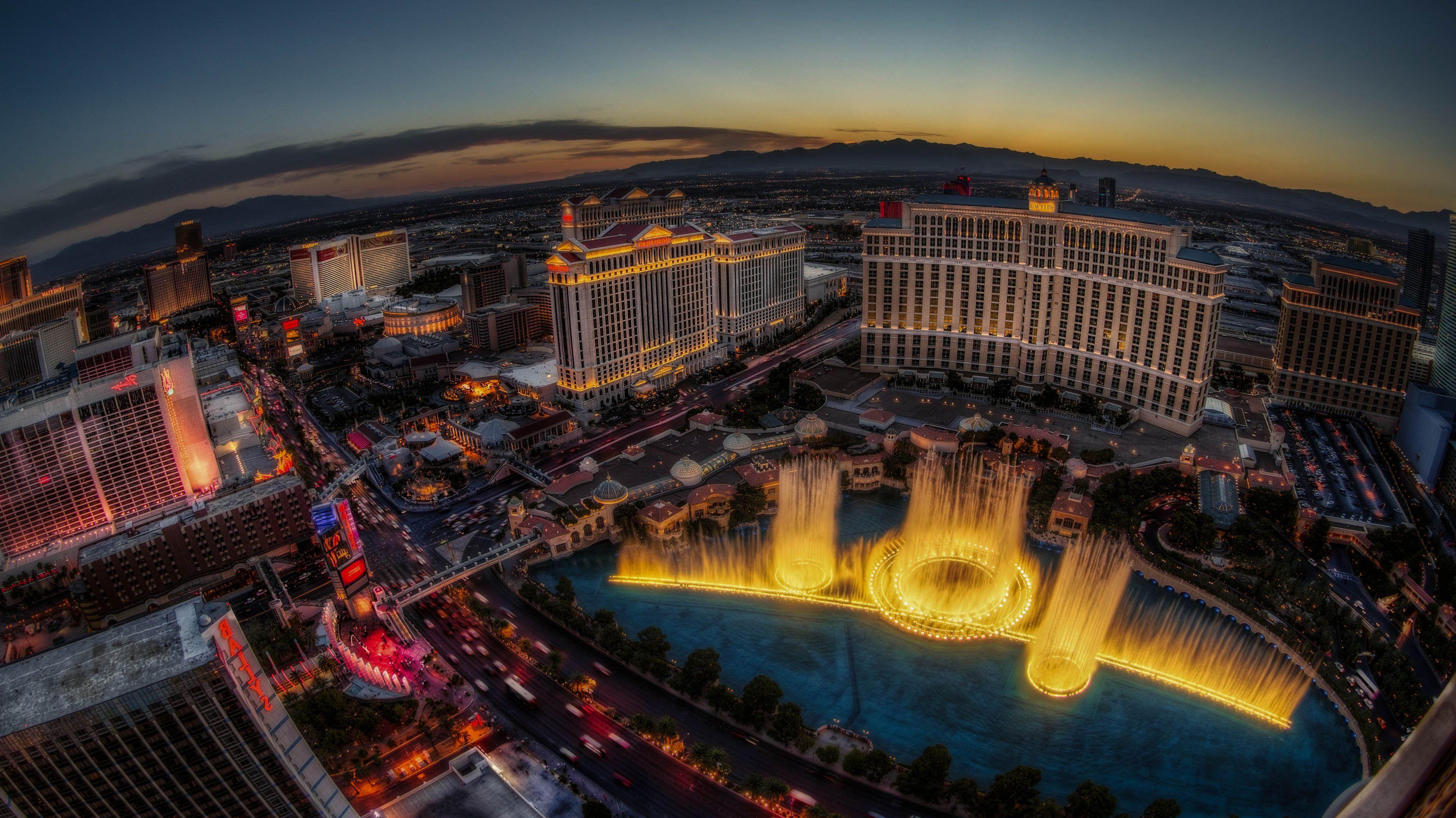 3840x2160 Las Vegas Beautiful HD Desktop Wallpaper HD Wallpaper