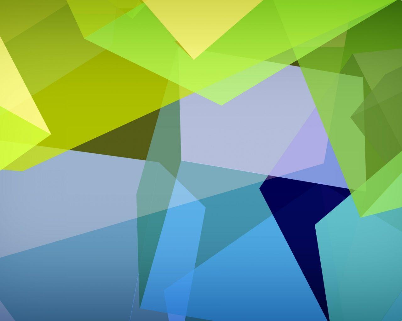 1280x1024 Abstract Geometric Colored Shapes desktop PC and Mac wallpaper