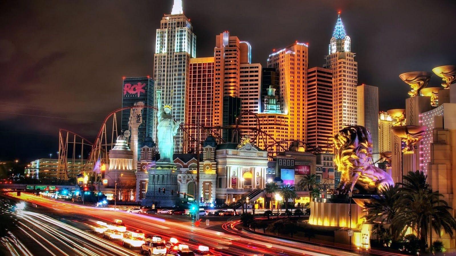 1600x900 All Hot Informations: Download Las Vegas At Night HD Wallpaper 1080p