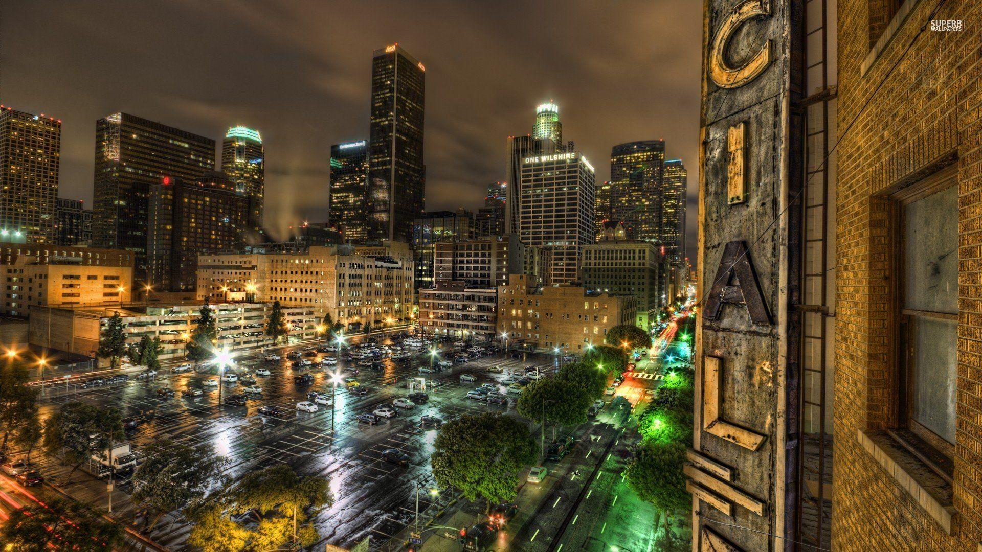1920x1080 Los Angeles City HD wallpaper