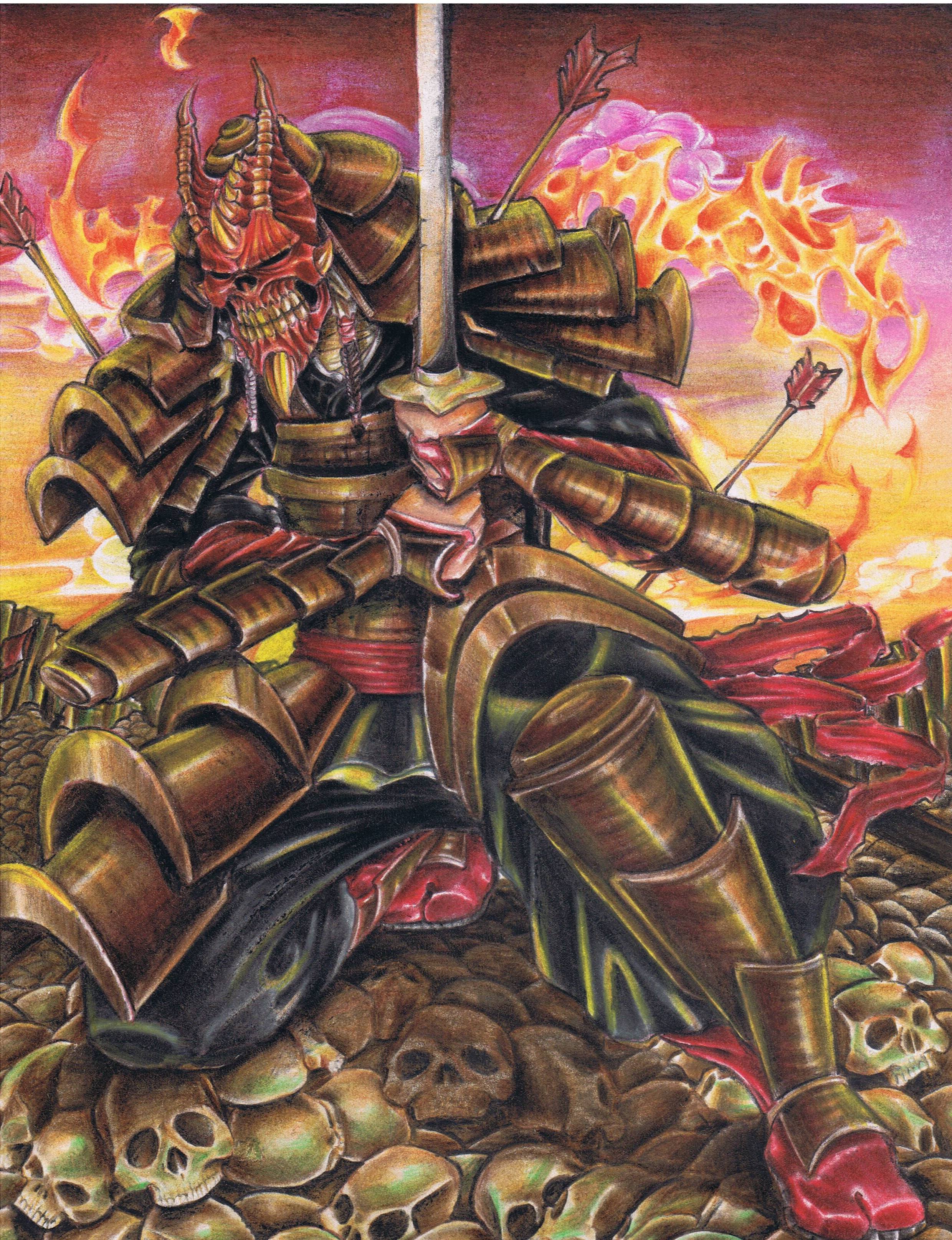 2480x3229 mask samurai