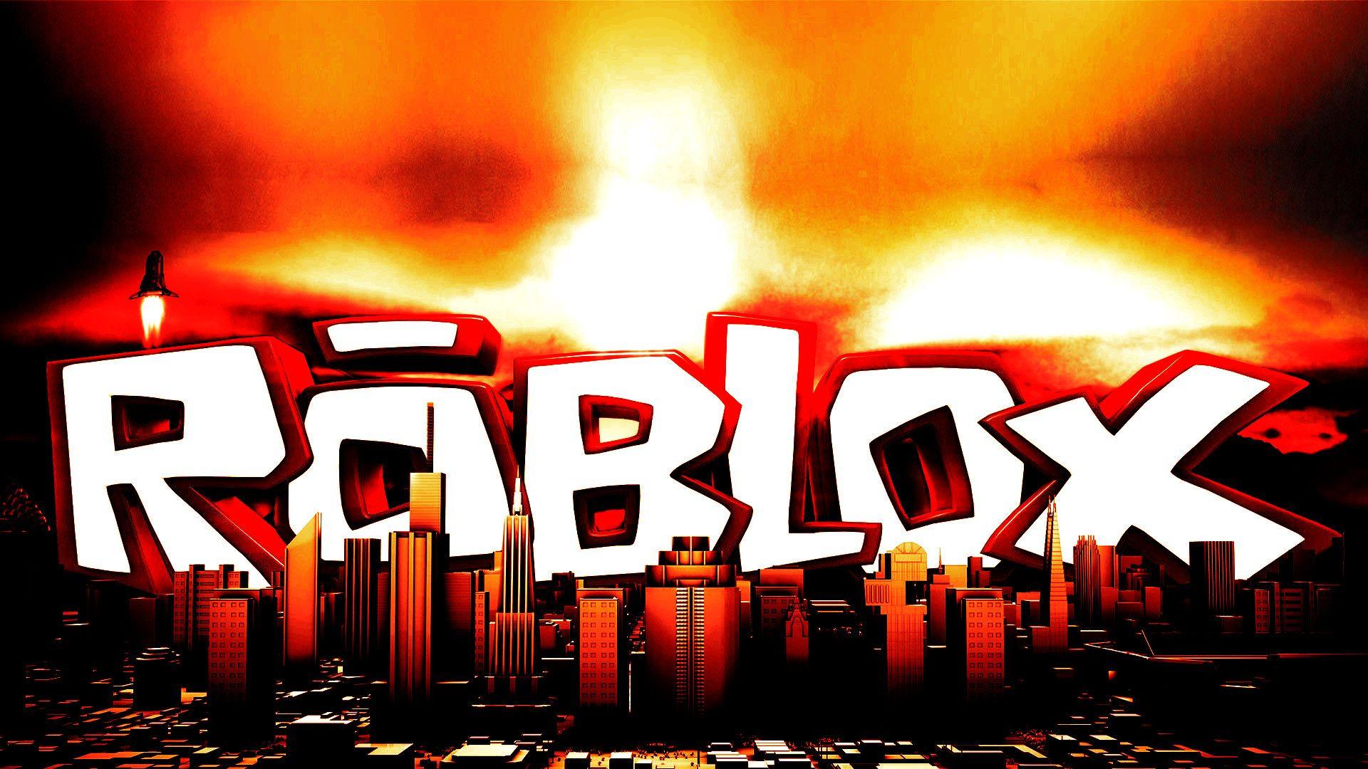 Download Cool Roblox In Red Wallpaper