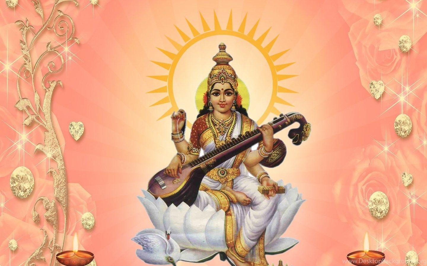 1440x900 Download Maa Saraswati Wallpaper, Image, Photo & Pics Free Desktop Background