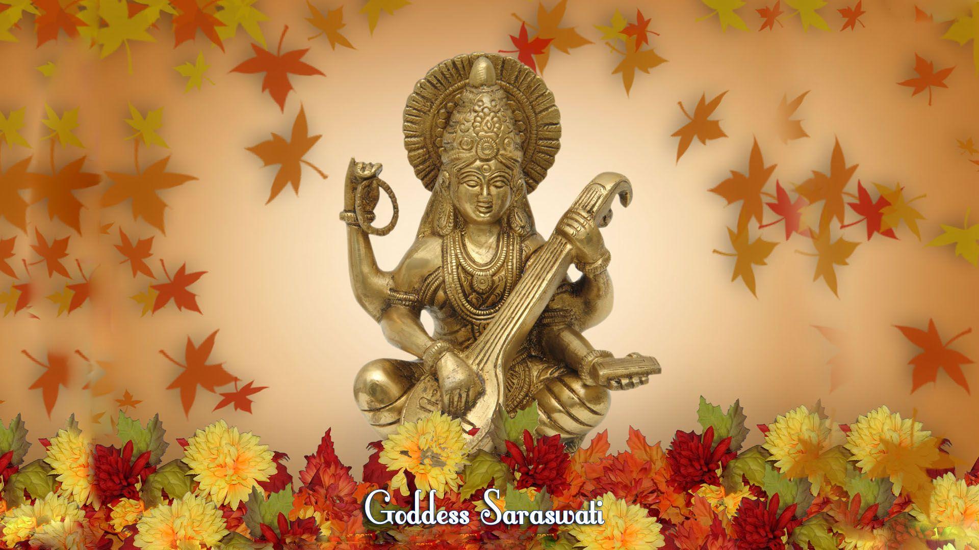 1920x1080 Goddess Saraswati Wallpaper Mobile. Hindu Gods and Goddesses