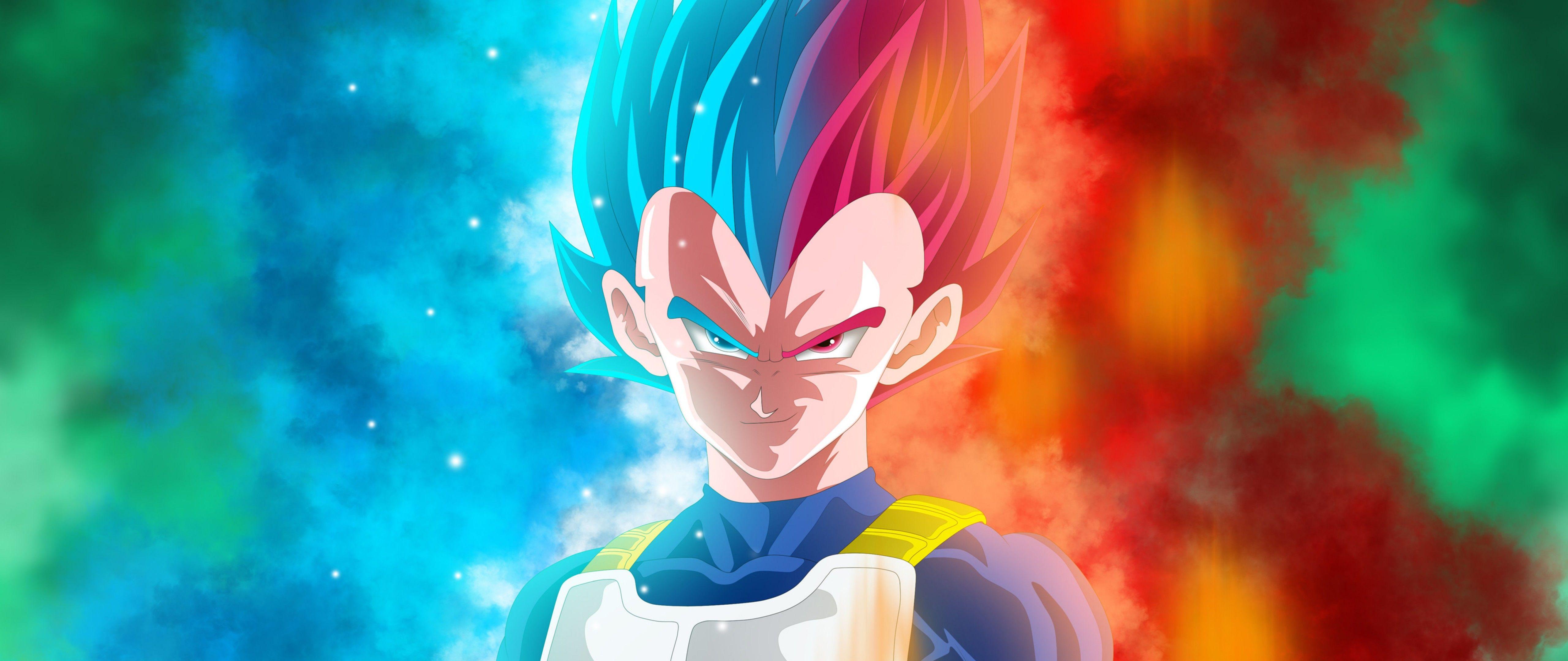 5120x2160 Vegeta Dragon Ball Super Z Wallpaper for Desktop and Mobiles 4K Ultra HD Wide TV