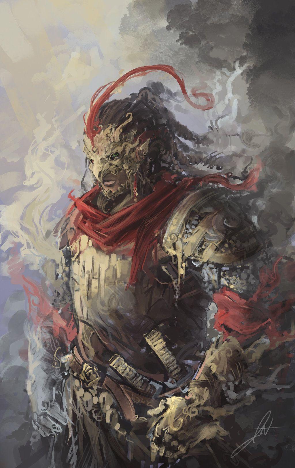 1024x1627 Samurai w/ Mask!