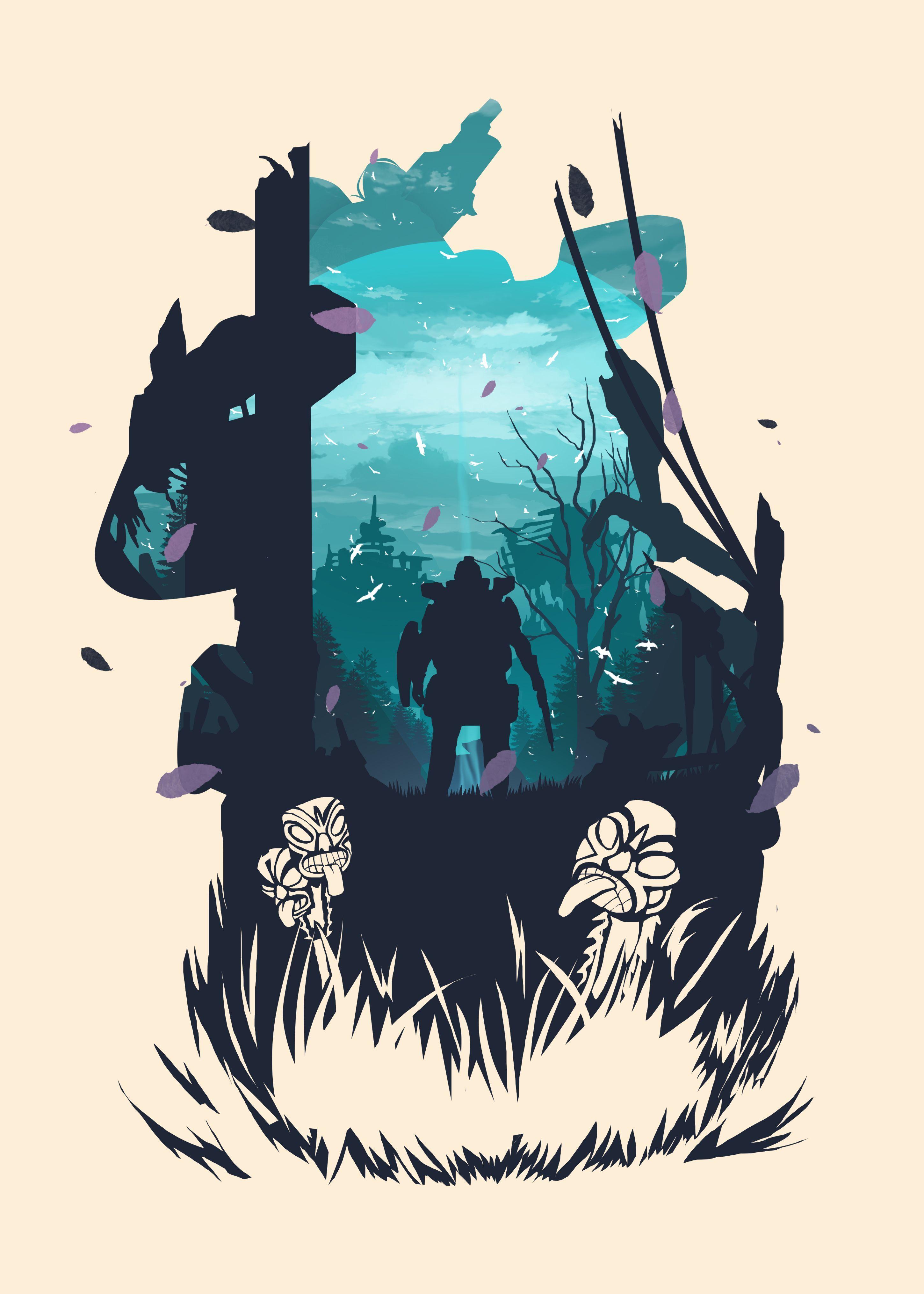 2900x4060 Gibraltar Apex Legends' Metal Poster Print. Displate. Cool wallpaper art, Poster prints, Art wallpaper