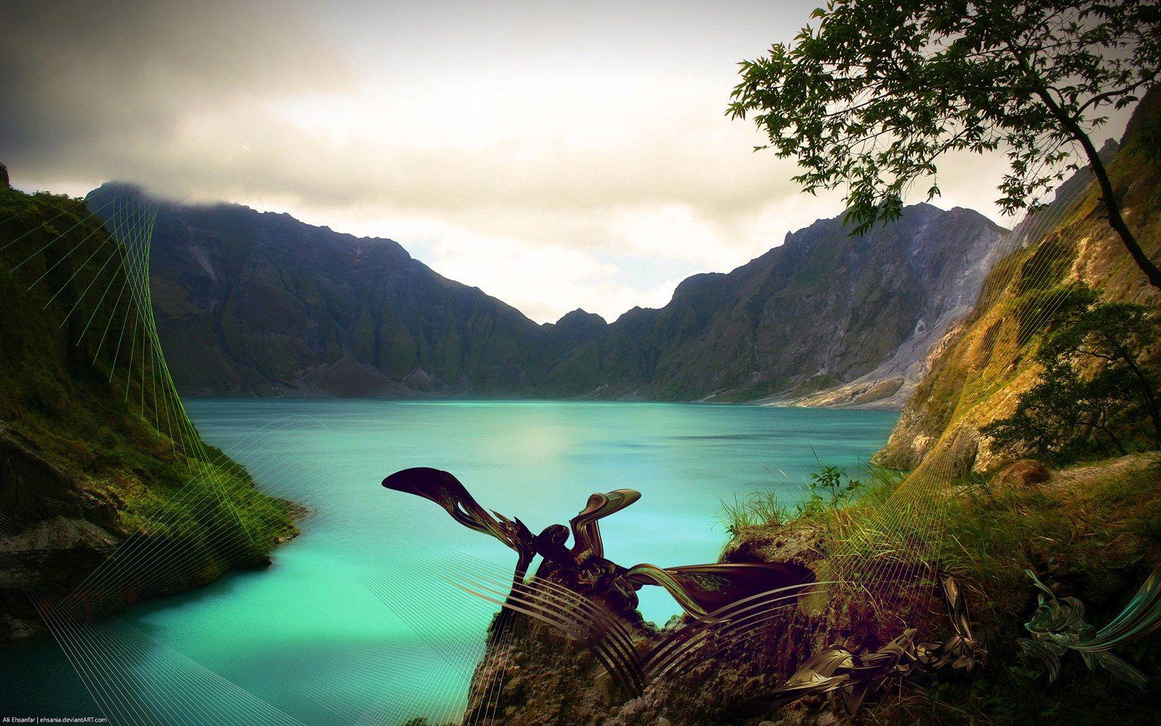 1680x1050 1680*1050 Digital Photomanipulation Fantasy Landscape Wallpaper 1680x1050 NO.37 Desktop Wallpaper