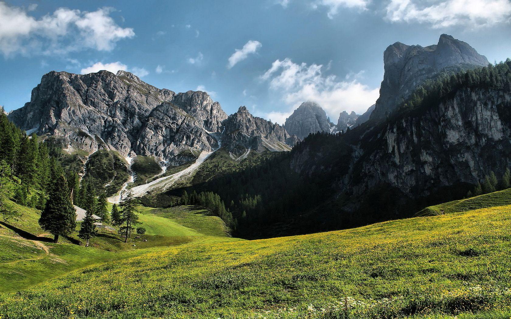 1680x1050 Mountain Landscapes wallpaperx1050