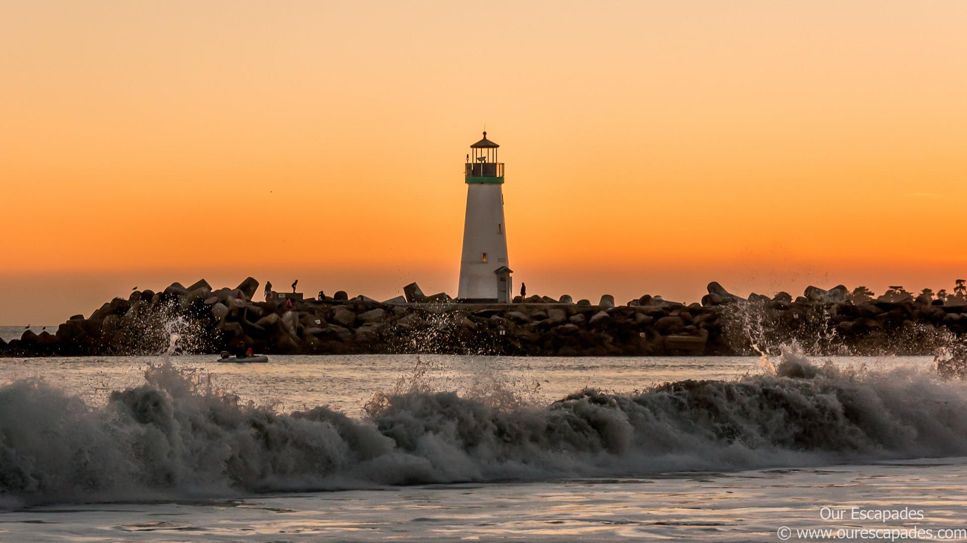 1920x1080 Our Escapades HD Walton Lighthouse Twin Lakes Beach Santa Cruz