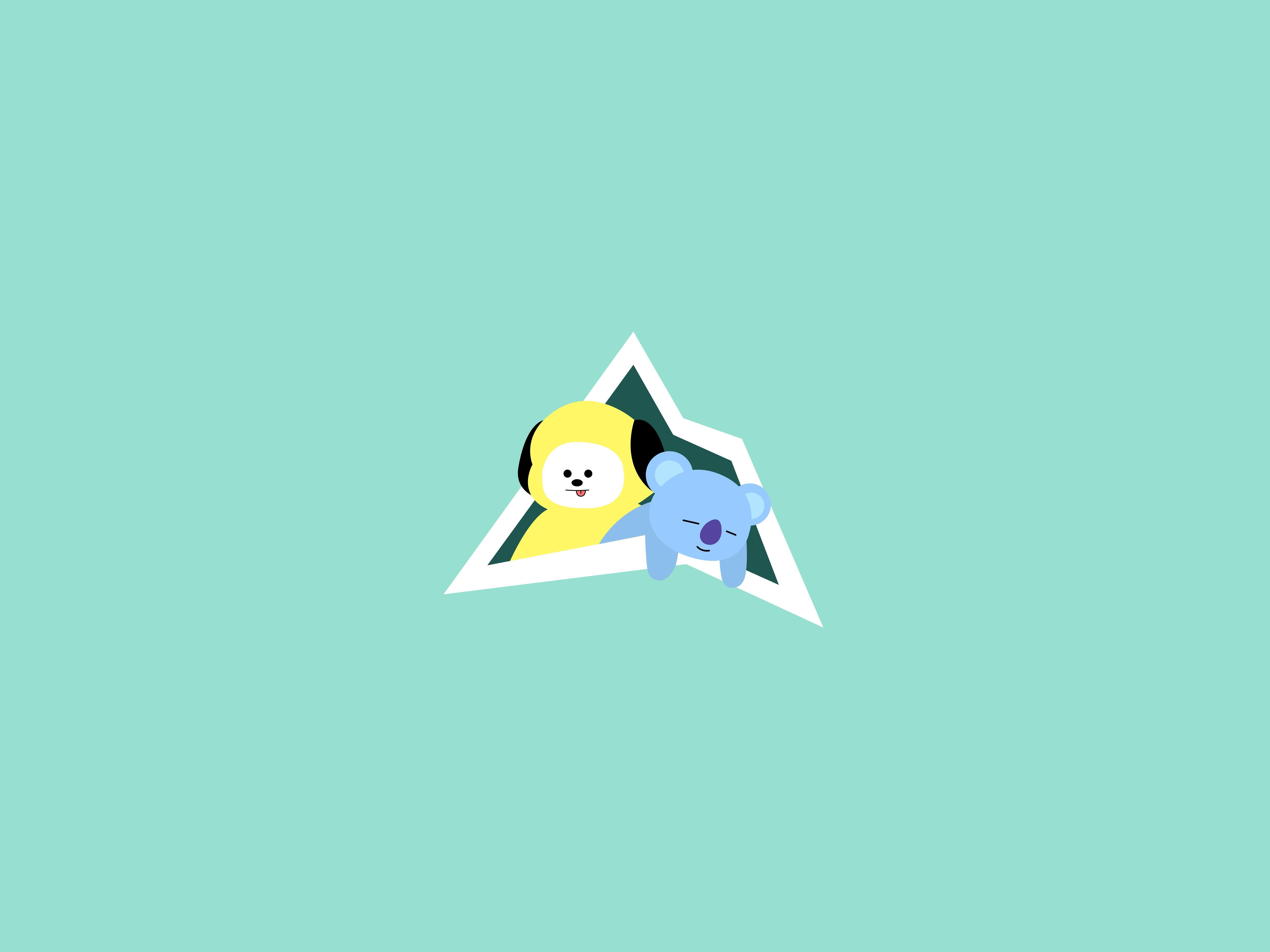 6667x5000 Bt21 Chimmy Computer Wallpaper