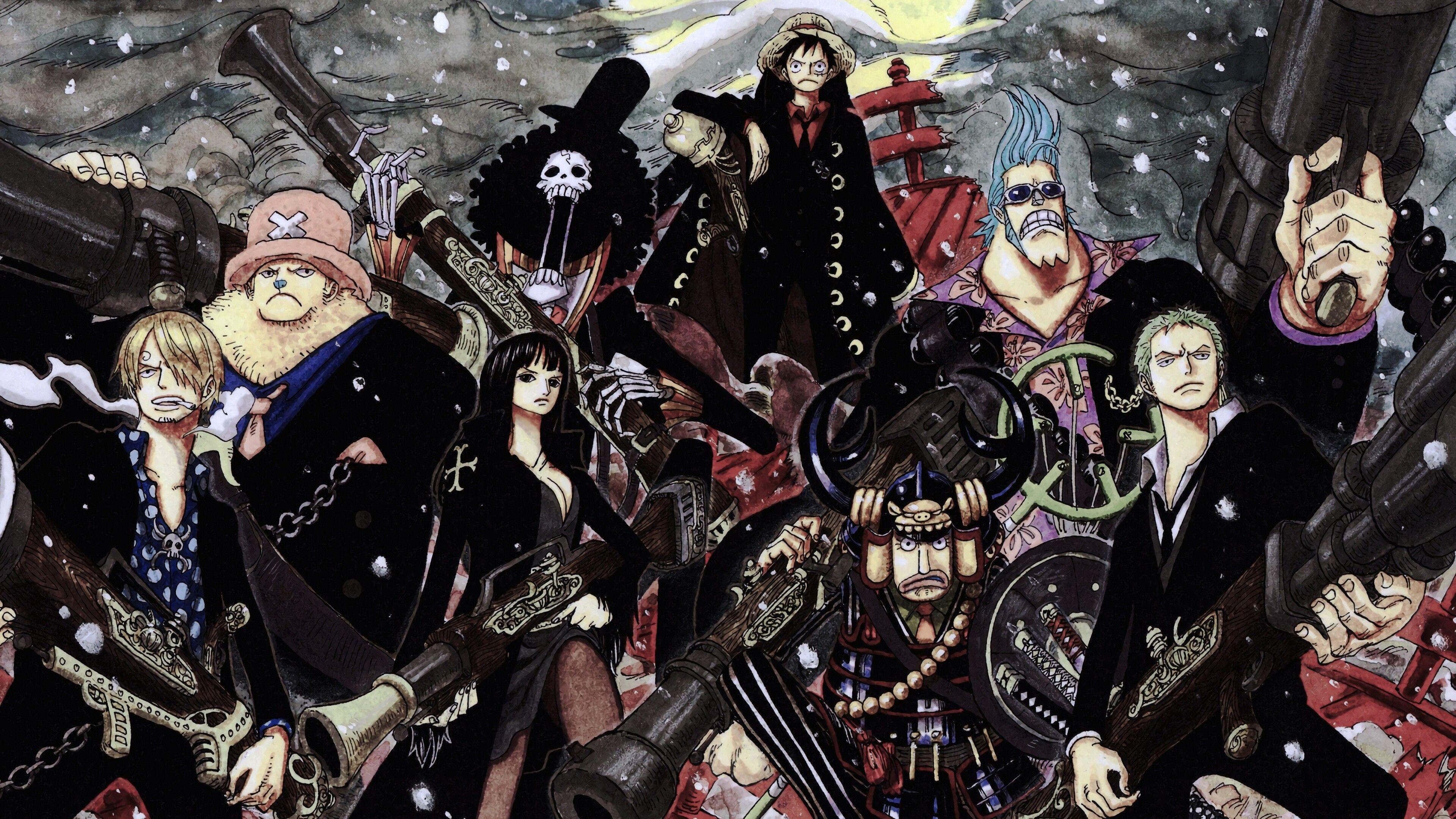 3840x2160 One Piece, Straw Hat Pirates, 4K wallpaper. Mocah.org HD Desktop Wallpaper