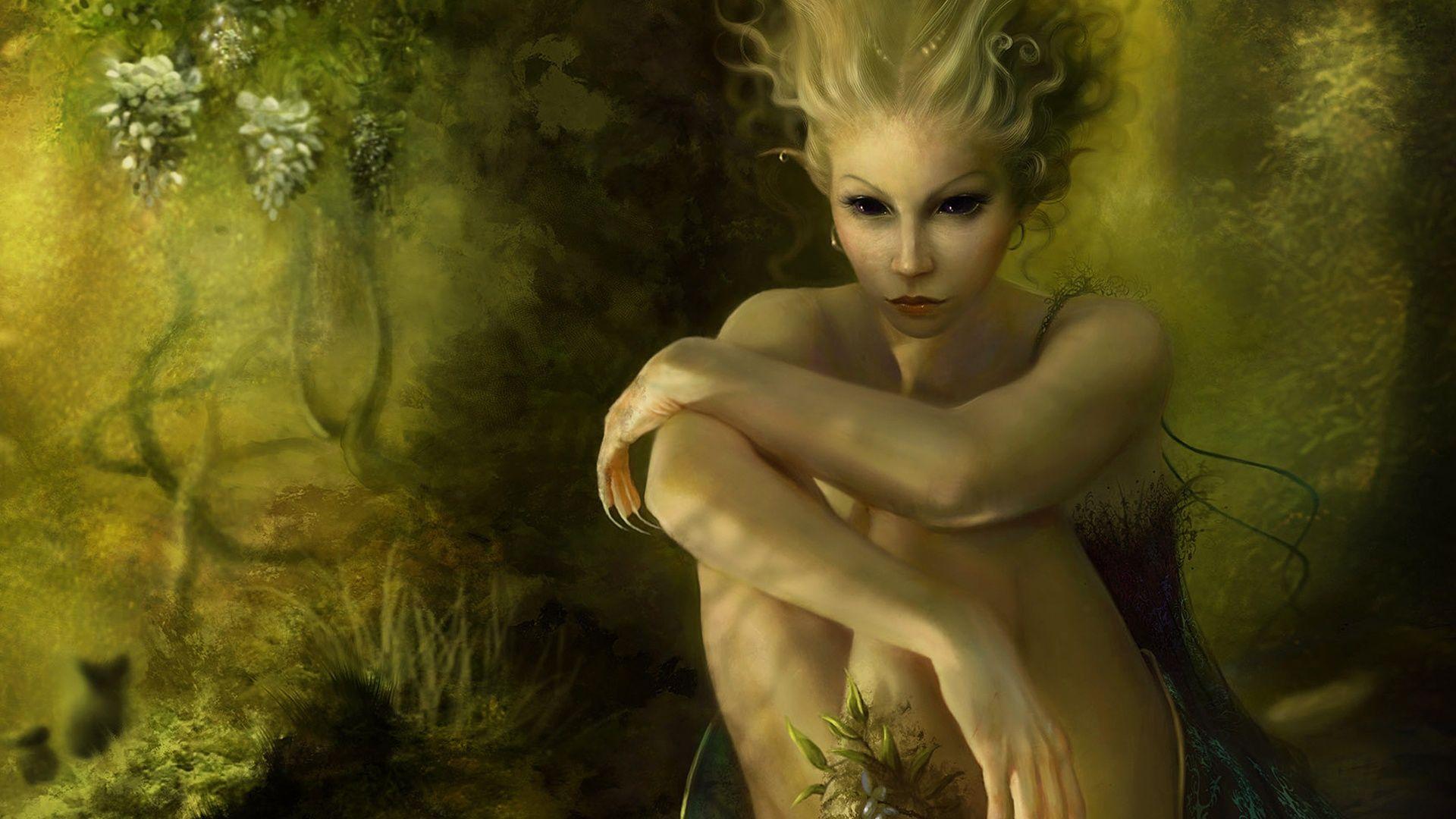1920x1080 Wallpaper Forest fairy, fantasy girl 1920x1200 HD Picture, Image