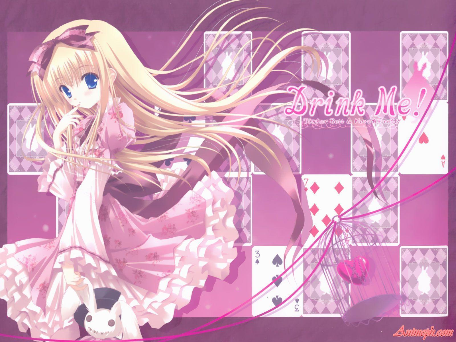 1600x1200 Wallpaper Drink Anime