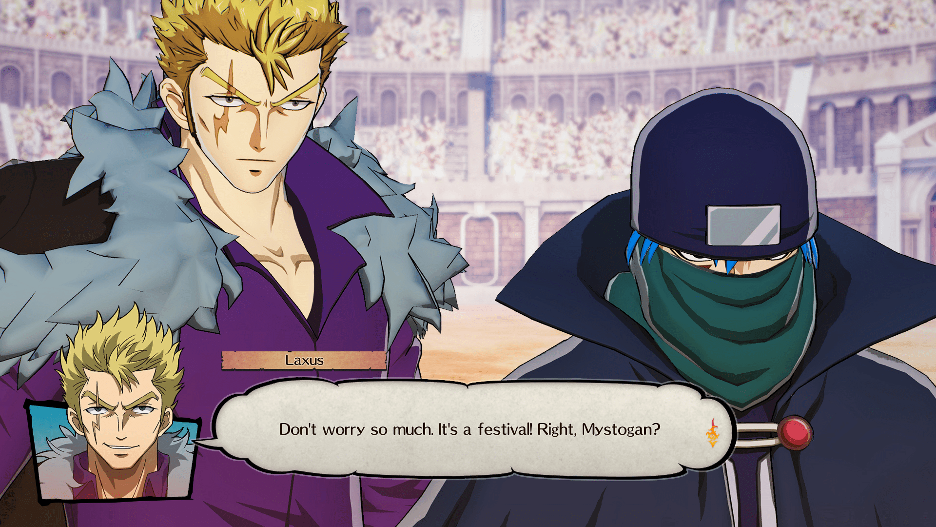 1920x1080 Fairy Tail screenshots introduce Jellal, Mirajane, Laxus, and friendship levels