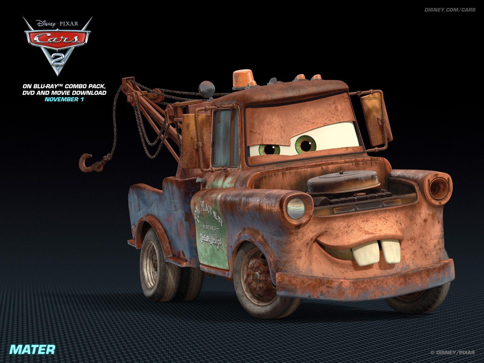 1600x1200 Howdy! I'm Tow Mater, The Super Spy! the Tow Truck Wallpaper