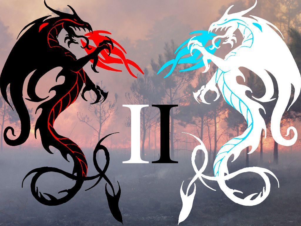 1024x768 Gemini Dragon. Gemini art, Gemini tattoo, Gemini wallpaper