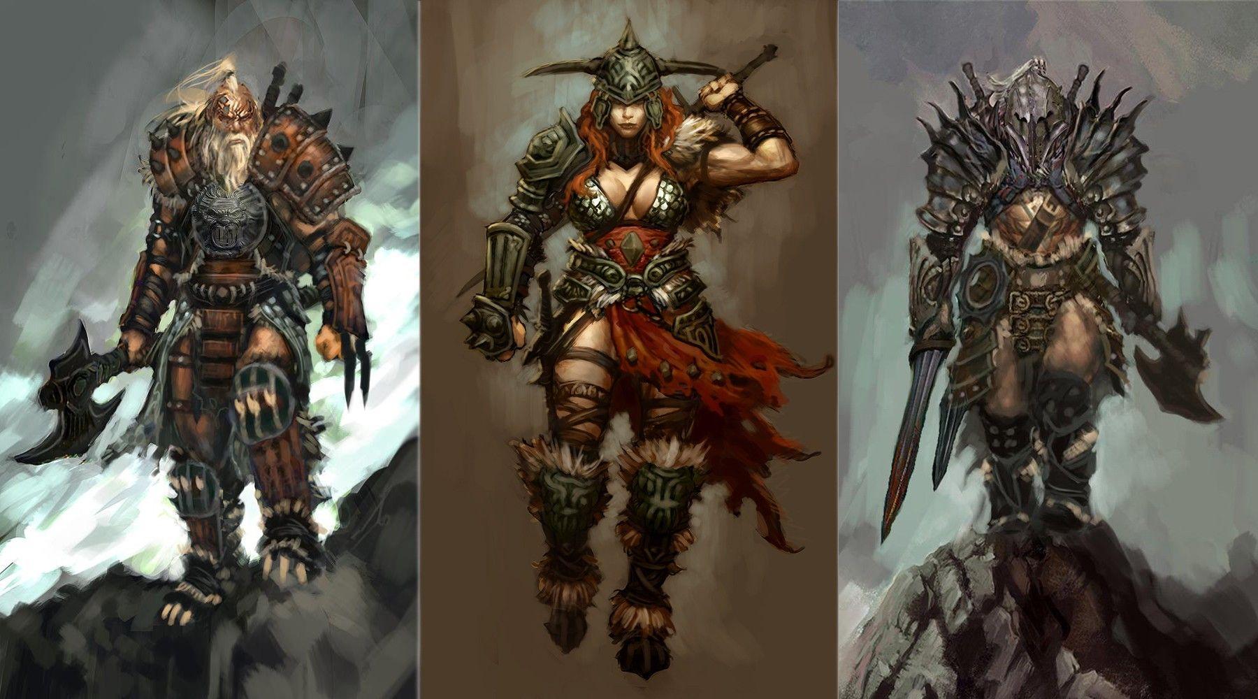 1800x1000 Diablo 3 Barbarian Wallpaper