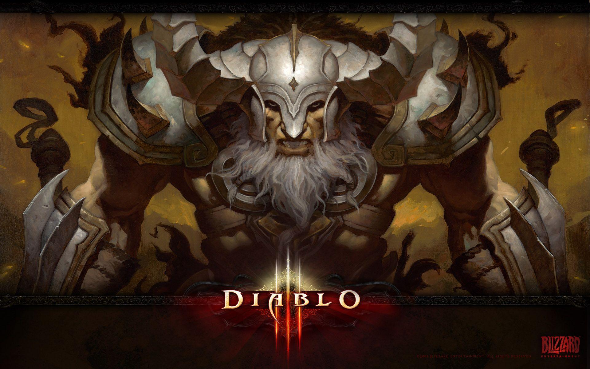 1920x1200 Diablo 3 ESPías de imágeneságenes Oficiales Diablo III / Fondos de Pantalla (Wallpaper)ña promocional: Bárbaro