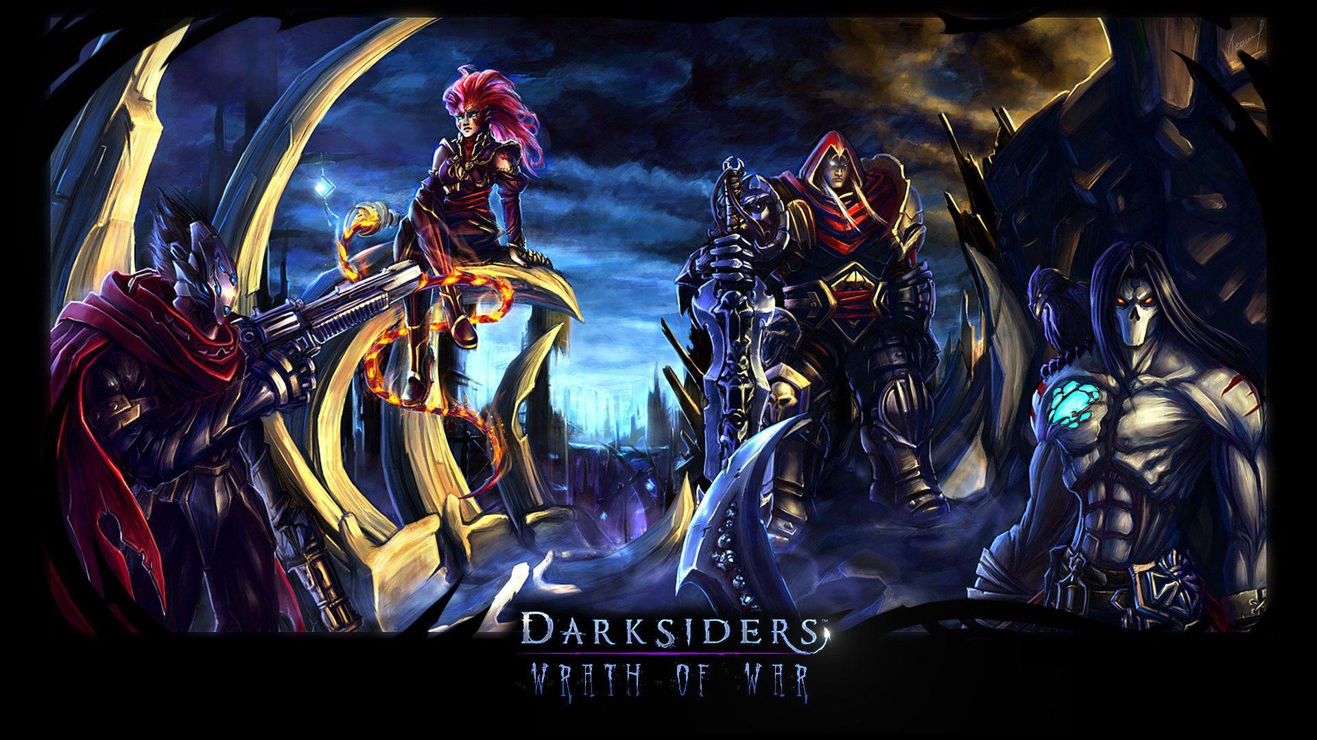 1920x1080 Darksiders Four Horsemen Wallpaper