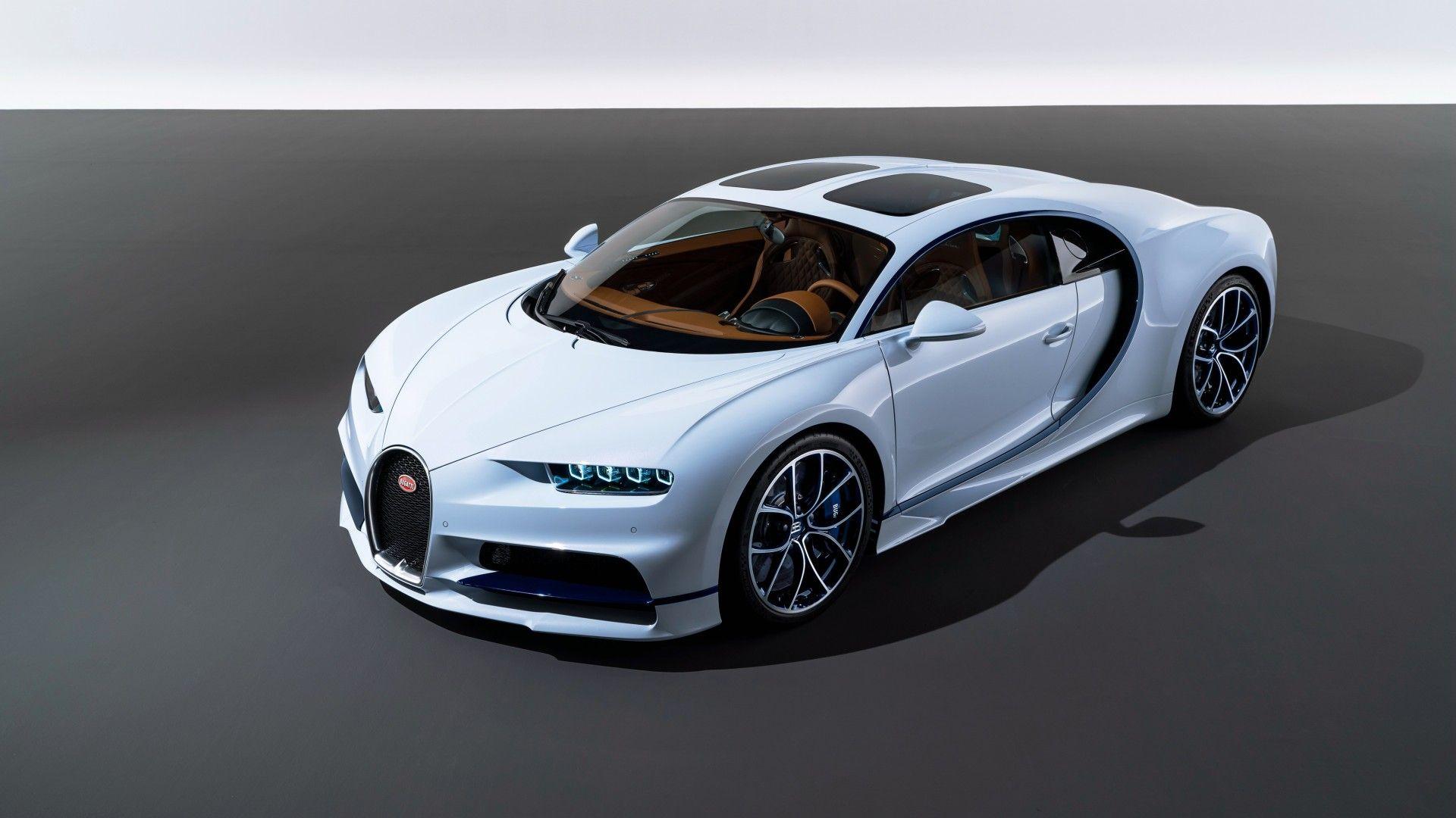 1920x1080 Bugatti Chiron Wallpaper White HD Wallpaper