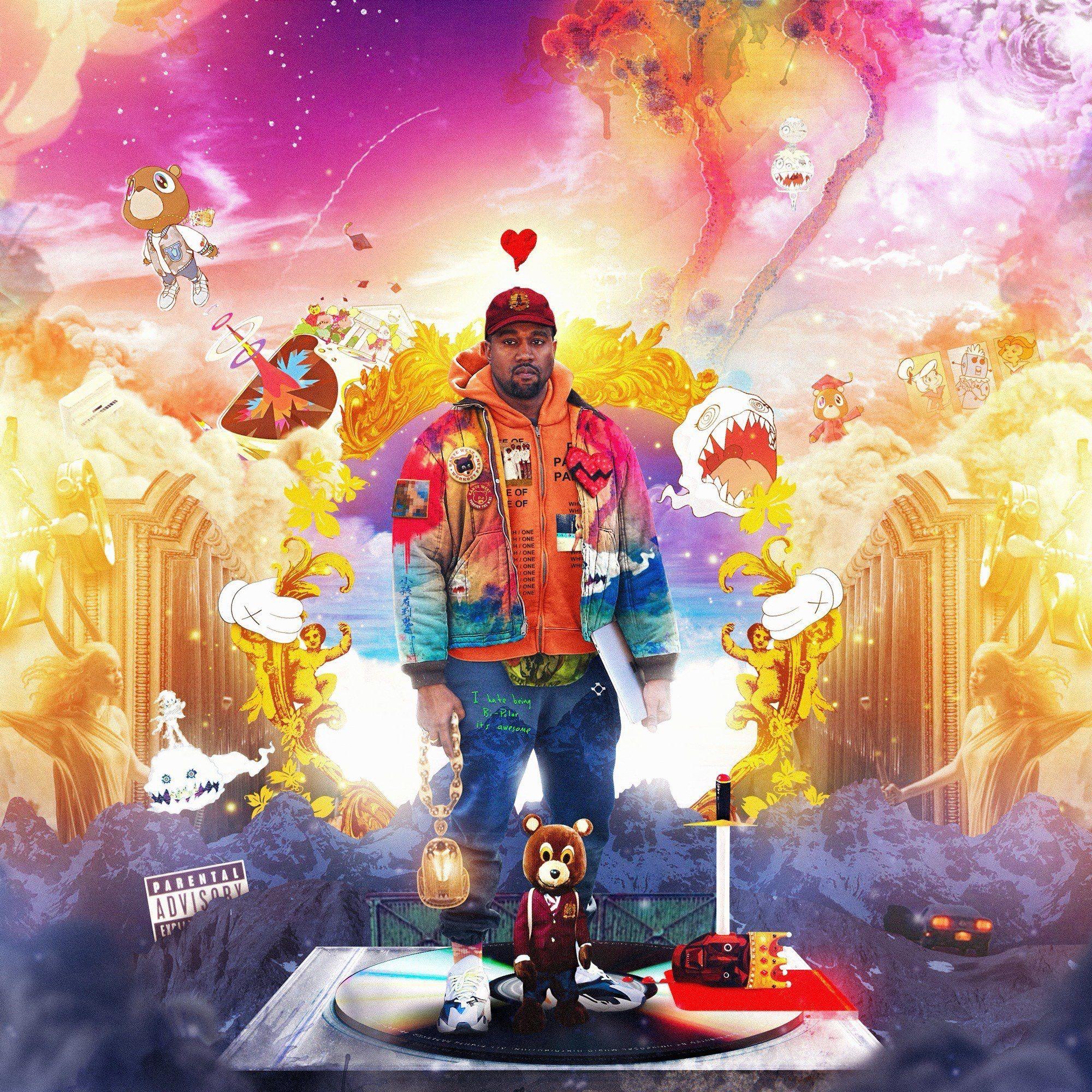 2000x2000 kanye concept art. Kanye west album cover, Kanye west albums, Kanye west wallpaper