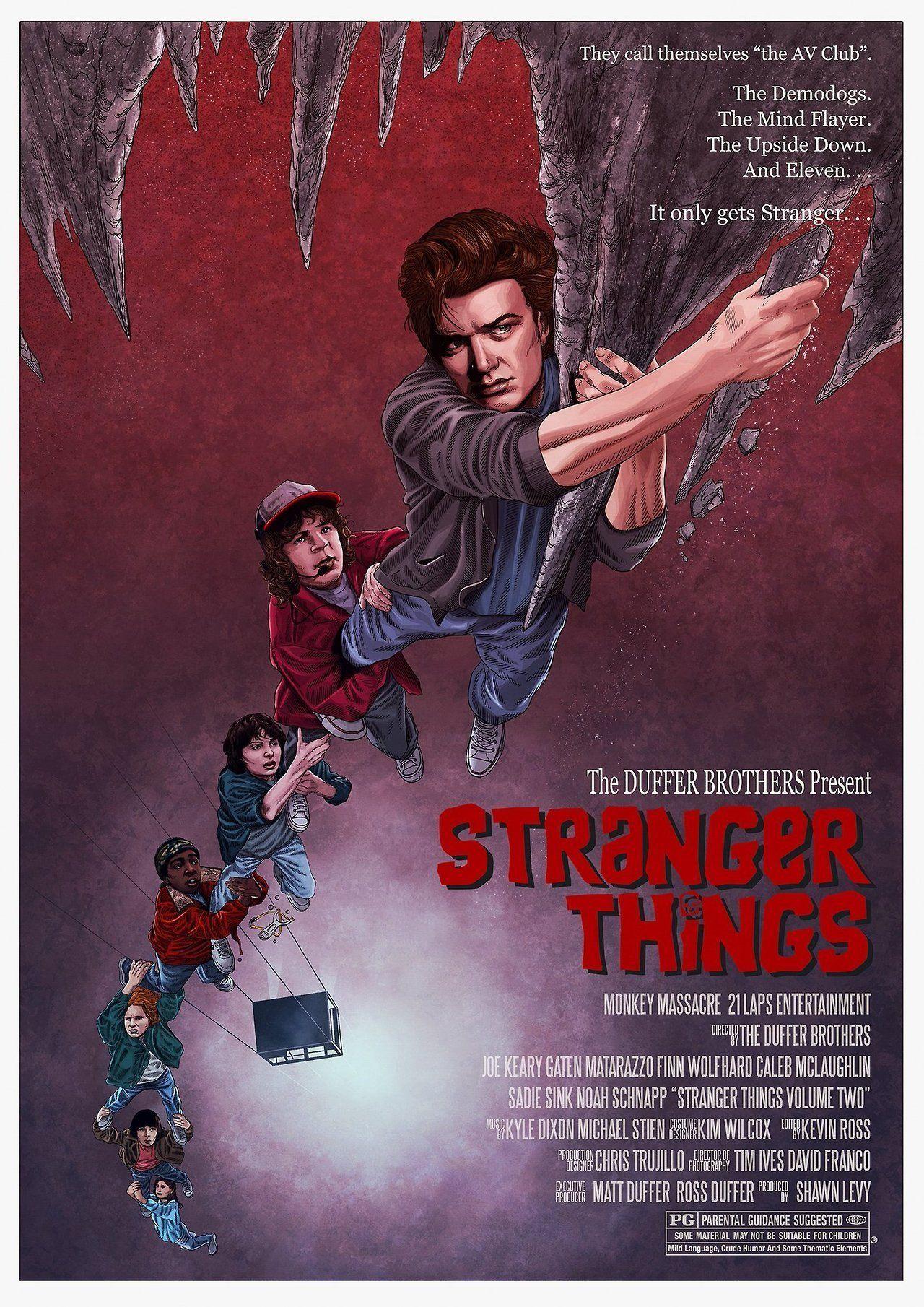 1280x1810 The Goonies x Stranger Things. Mike McGee Based on Drew Struzans Original Artwork for. Stranger things poster, Stranger things aesthetic, Stranger things print