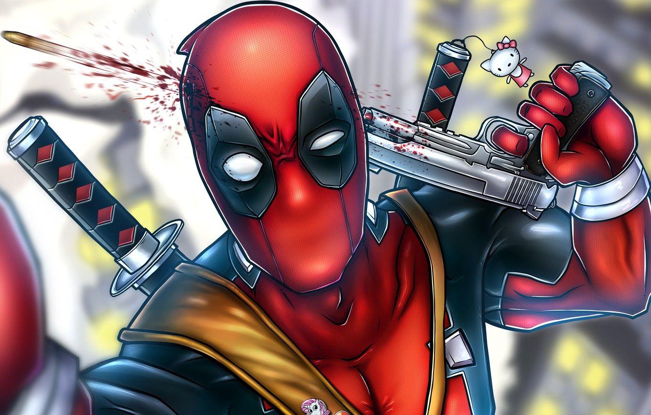 1332x850 Wallpaper Deadpool, Marvel, Deadpool, Comics, Wade Wilson image for desktop, section фантастика