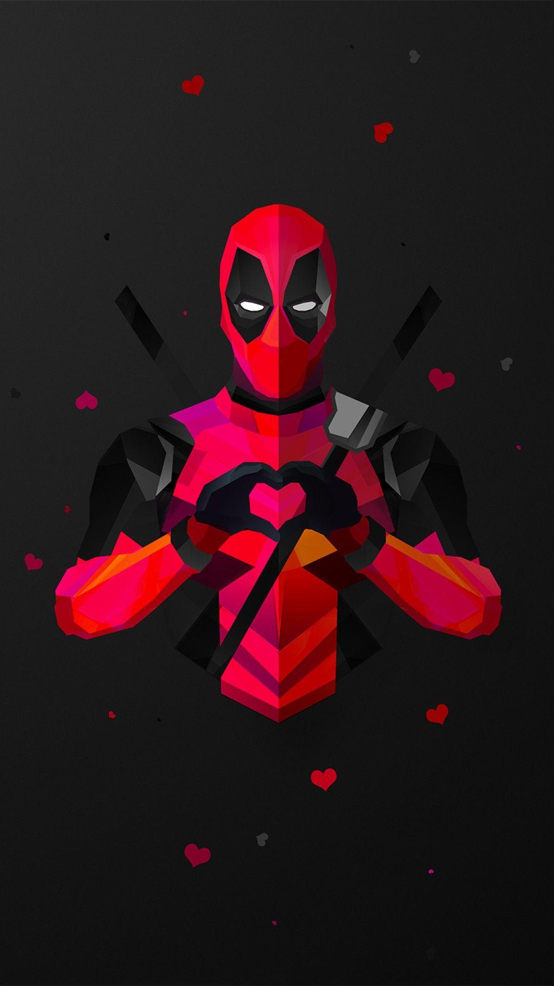 1080x1920 Wallpaper Deadpool, Artwork, HD, Creative Graphics,. Wallpaper for iPhone, Android, Mobile and Desktop