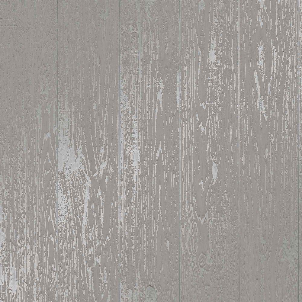 1000x1000 I Love Wallpaper Metallic Plank Wallpaper Grey (ILW980082) from I Love Wallpaper UK