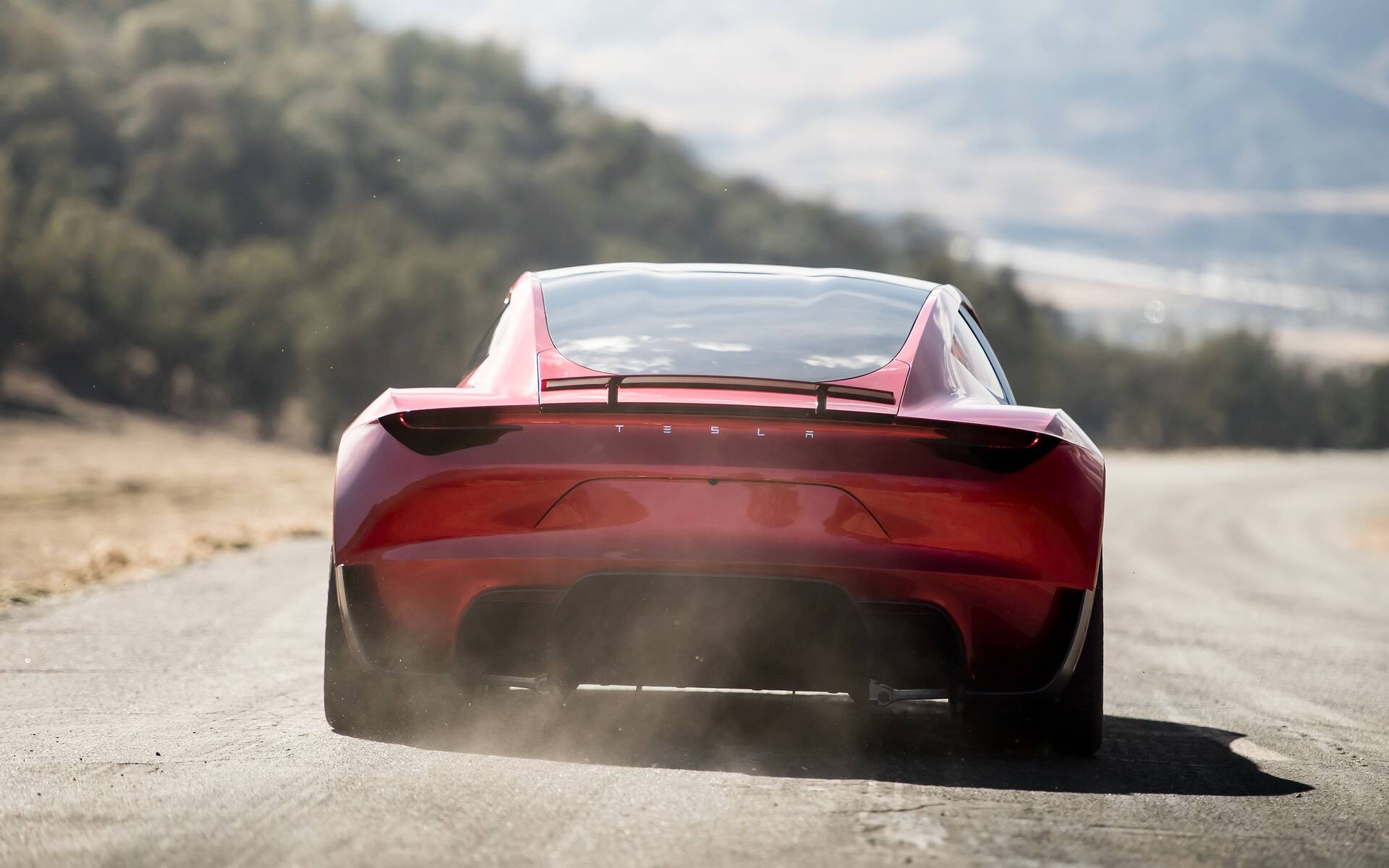 1920x1200 This Is What A Tesla Roadster Hitting 100 Km H In 1.1 Second Looks Like Car Guide