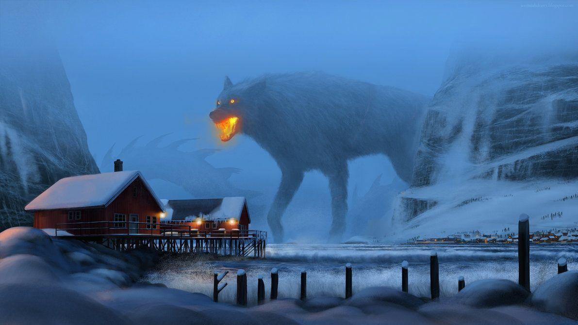 1191x670 Forbidden. Fantasy wolf, Wolf spirit animal, Art