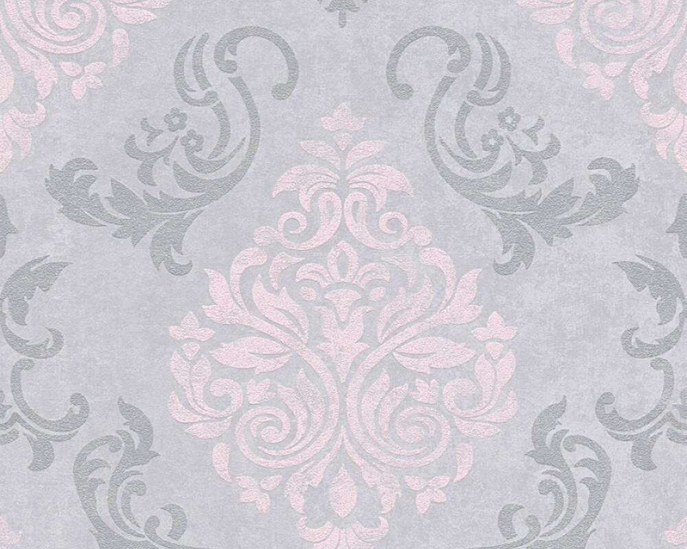 1000x800 Baroque, Grey, Metallic, Pink .newwalls.as