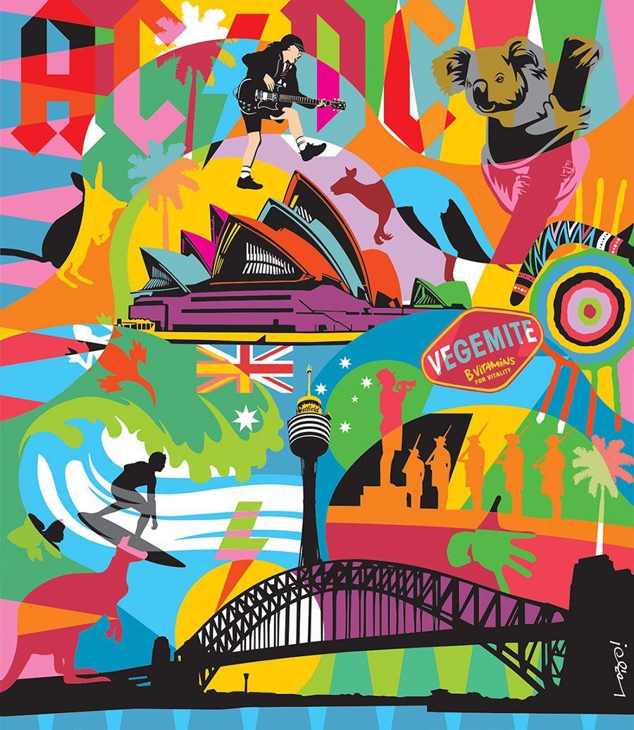 900x1036 Pop Art Paintings of Brazilian Artist Lobo!. Lobo Pop Art. Pop art, Pop art wallpaper, Pop art design