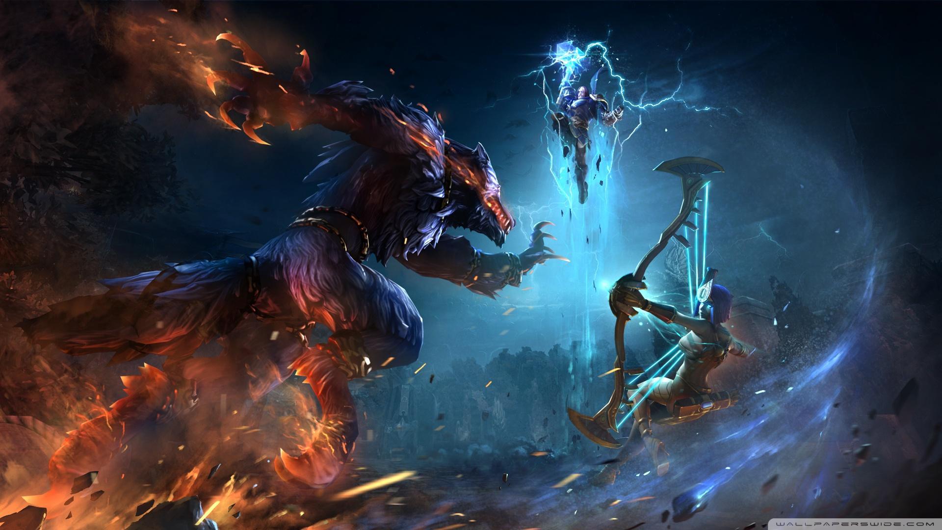 1920x1080 Fenrir Wallpaper