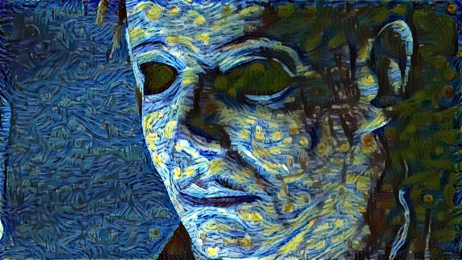 1600x900 What if Van Gogh Painted Horror Icon? [Wallpaper Wednesday]