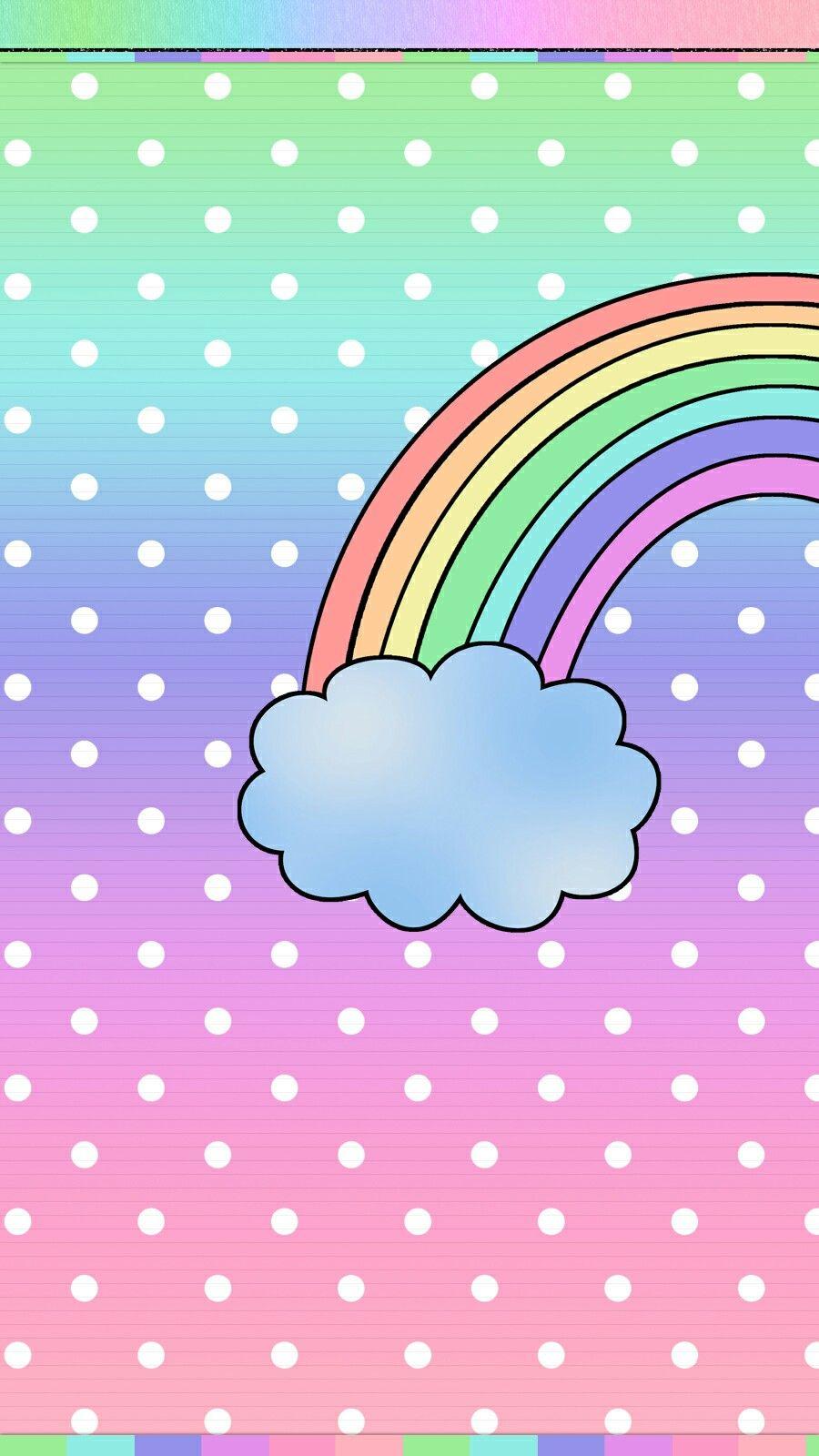 Featured image of post Cute Rainbow Wallpapers For Girls