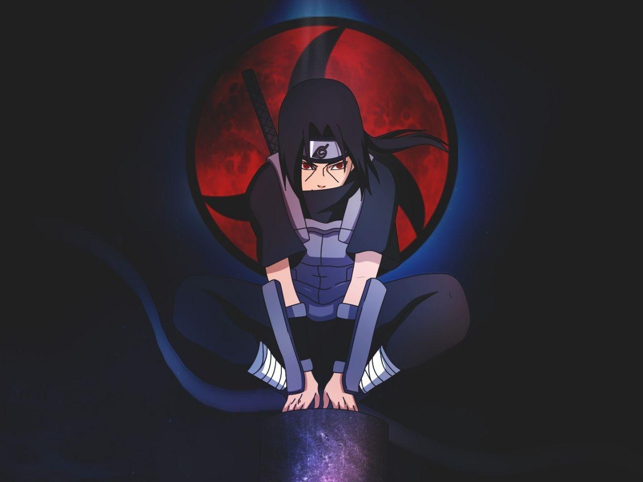 1280x960 Download Itachi Uchiha, warrior, anime boy, Naruto Shippūden wallpaper, 1280x Standard 4: Fullscreen
