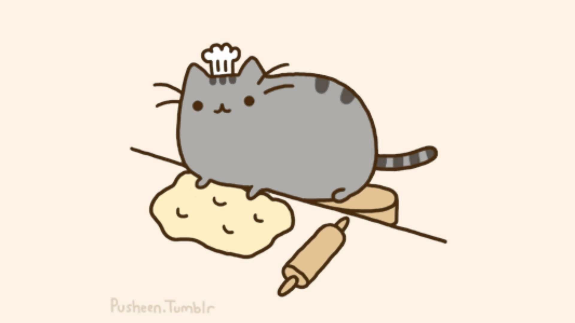 1920x1080 Go Back > Image For > Pusheen The Cat Wallpaper The Cat