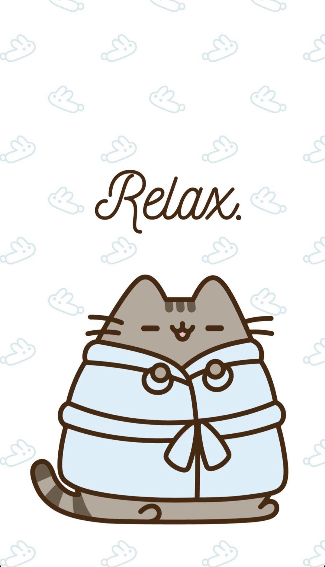 Cute Pusheen Cat Wallpapers Top Free Cute Pusheen Cat Backgrounds Wallpaperaccess